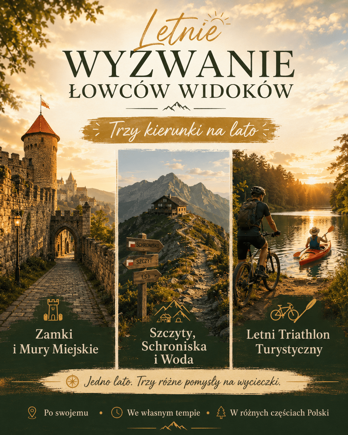 Medaily sezónnych výziev Ročné obdobia s výhľadmi