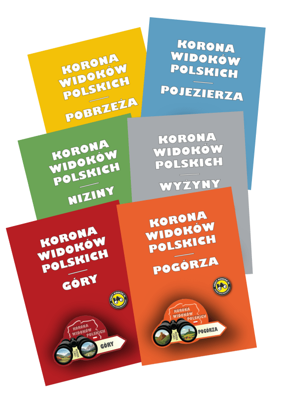 Knižky programu Koruna výhľadov Poľska