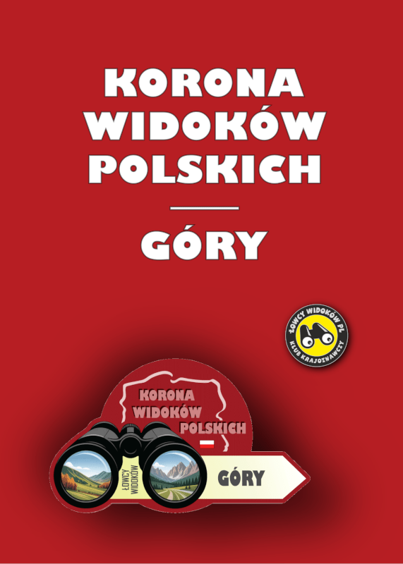 Knižka odznaku Koruna výhľadov poľských hôr